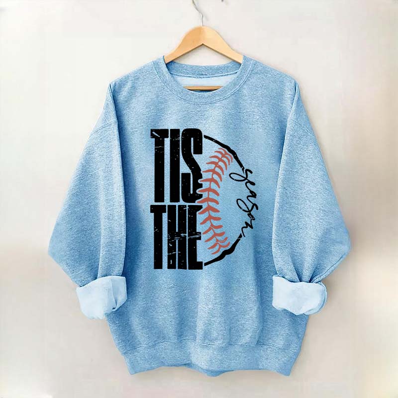 Tis The Season Baseball Softball Sweatshirt