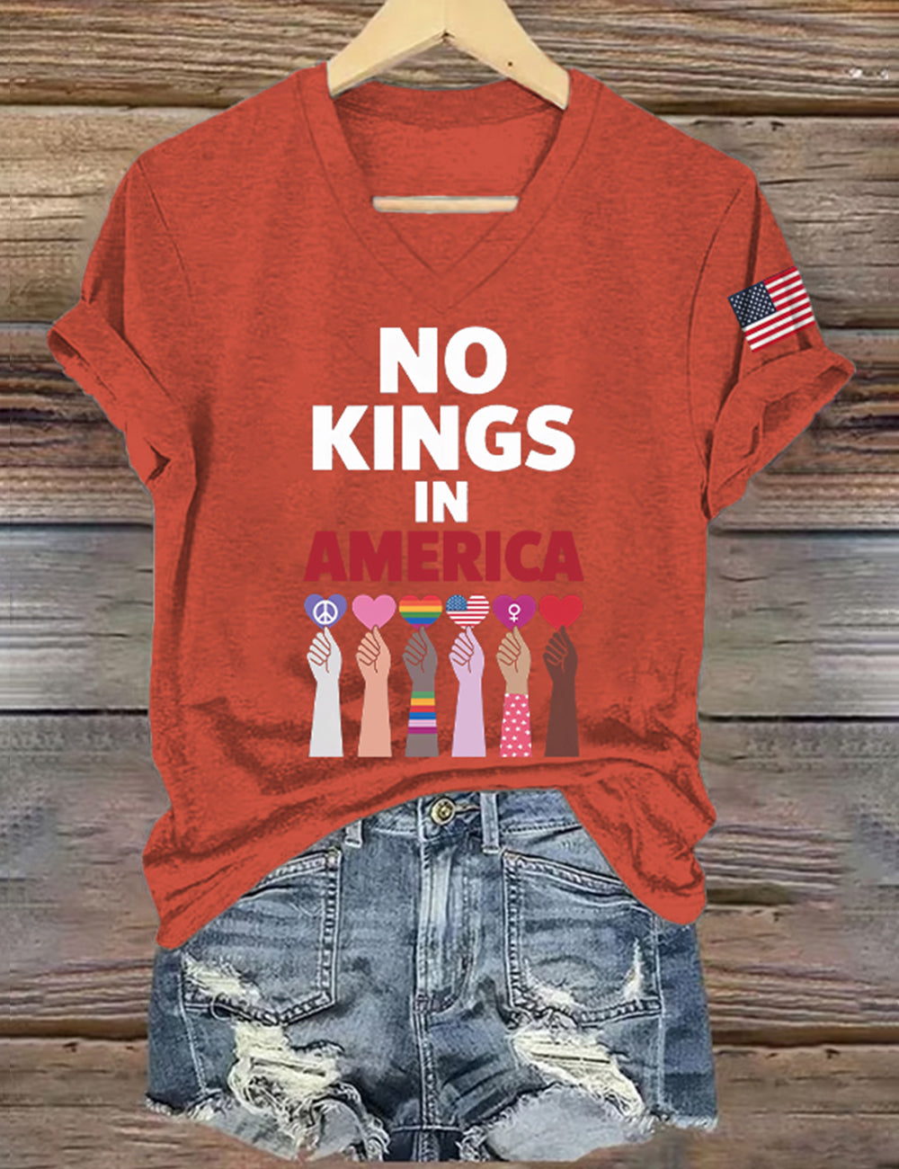 No Kings In America Since 1776 T-Shirt
