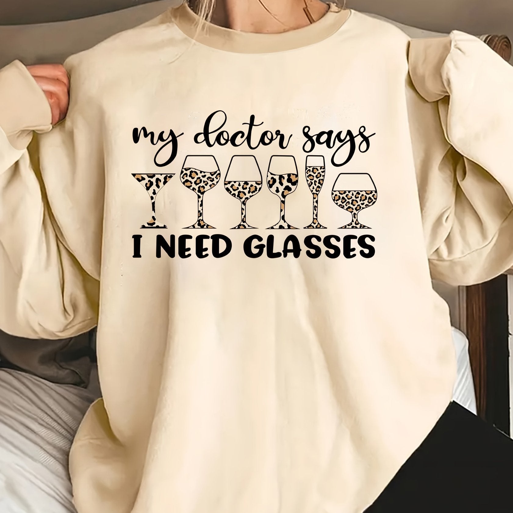 Wine Glass  Sweatshirt