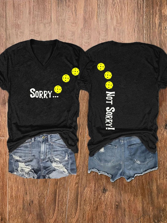 Women's Pickleball Print T-Shirt