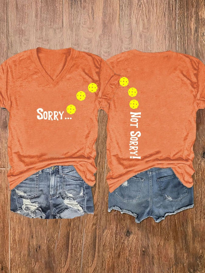 Women's Pickleball Print T-Shirt