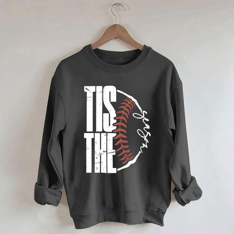 Tis The Season Baseball Softball Sweatshirt
