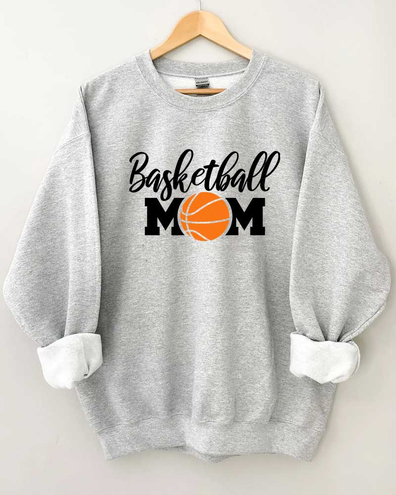 Basketball Mom Crewneck Sweatshirt