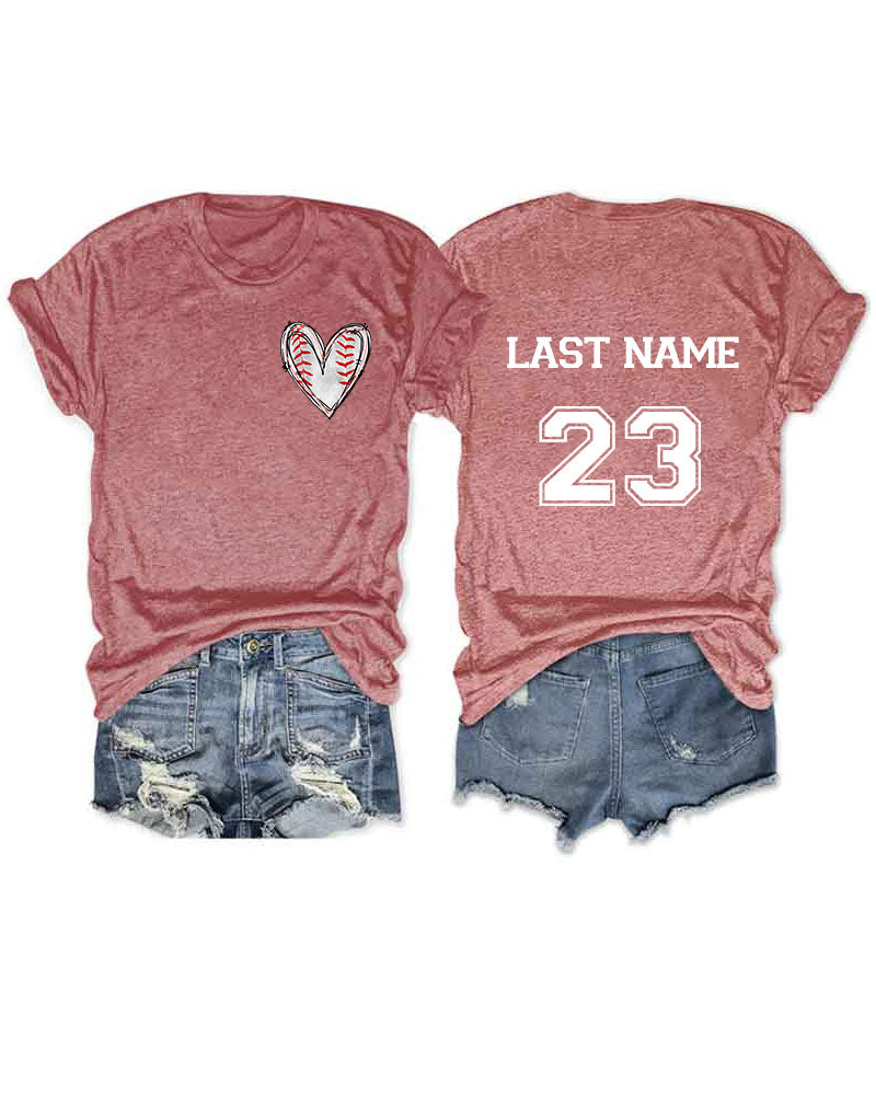 Personalized Baseball T-Shirt