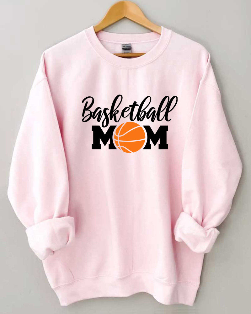 Basketball Mom Crewneck Sweatshirt