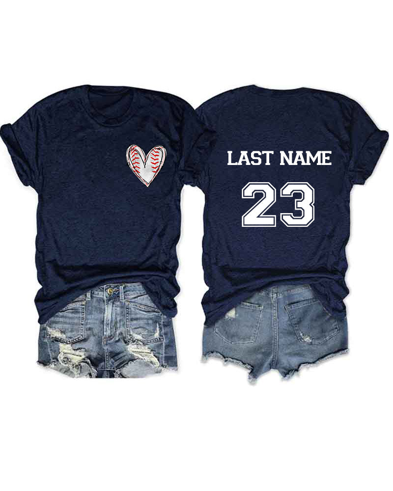 Personalized Baseball T-Shirt