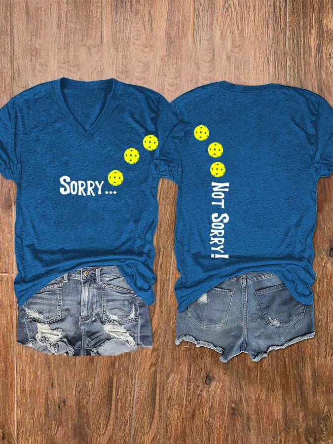 Women's Pickleball Print T-Shirt