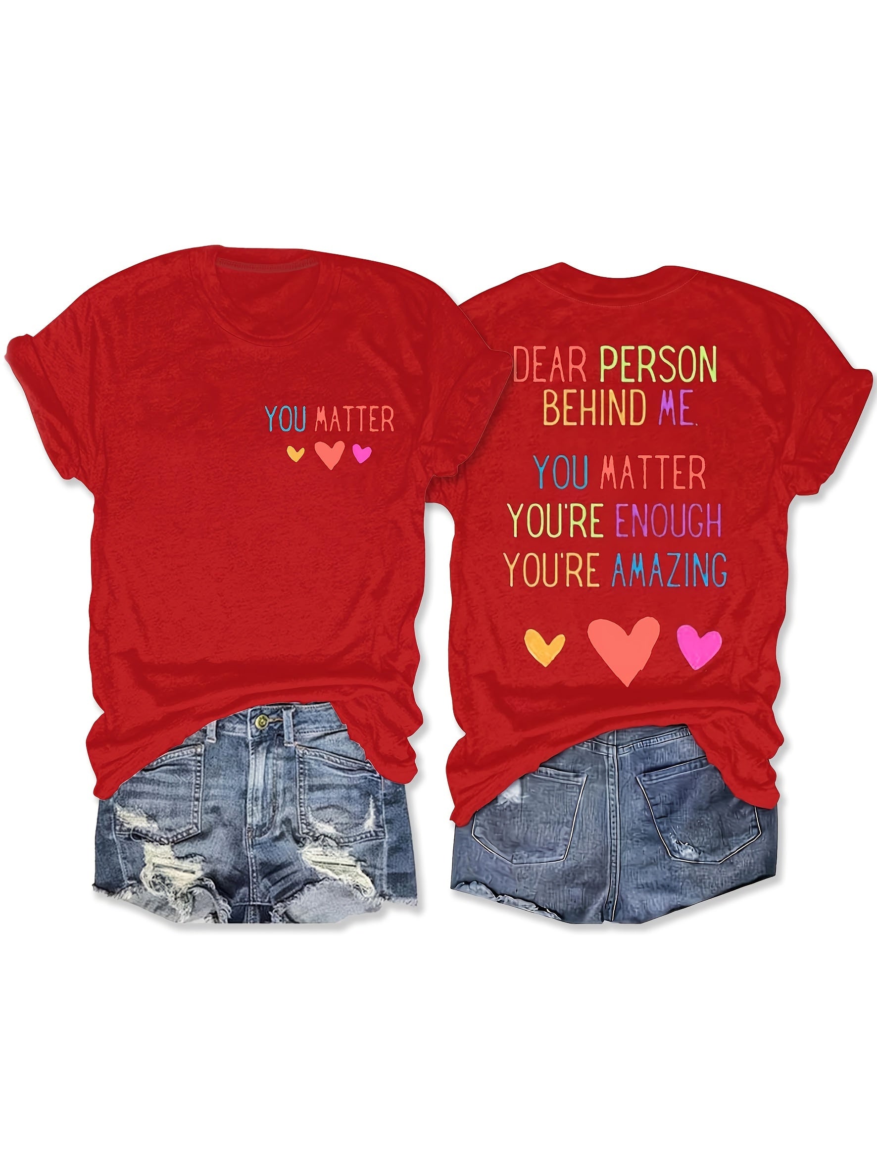 You Matter & Heart T-shirt