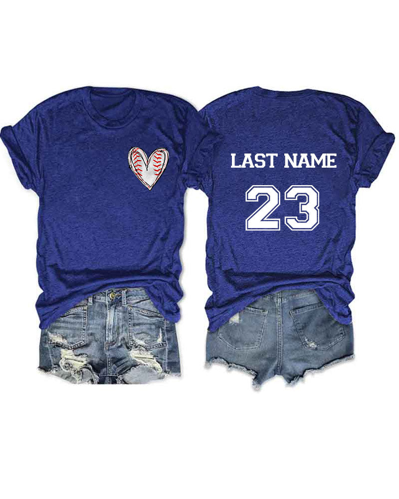 Personalized Baseball T-Shirt