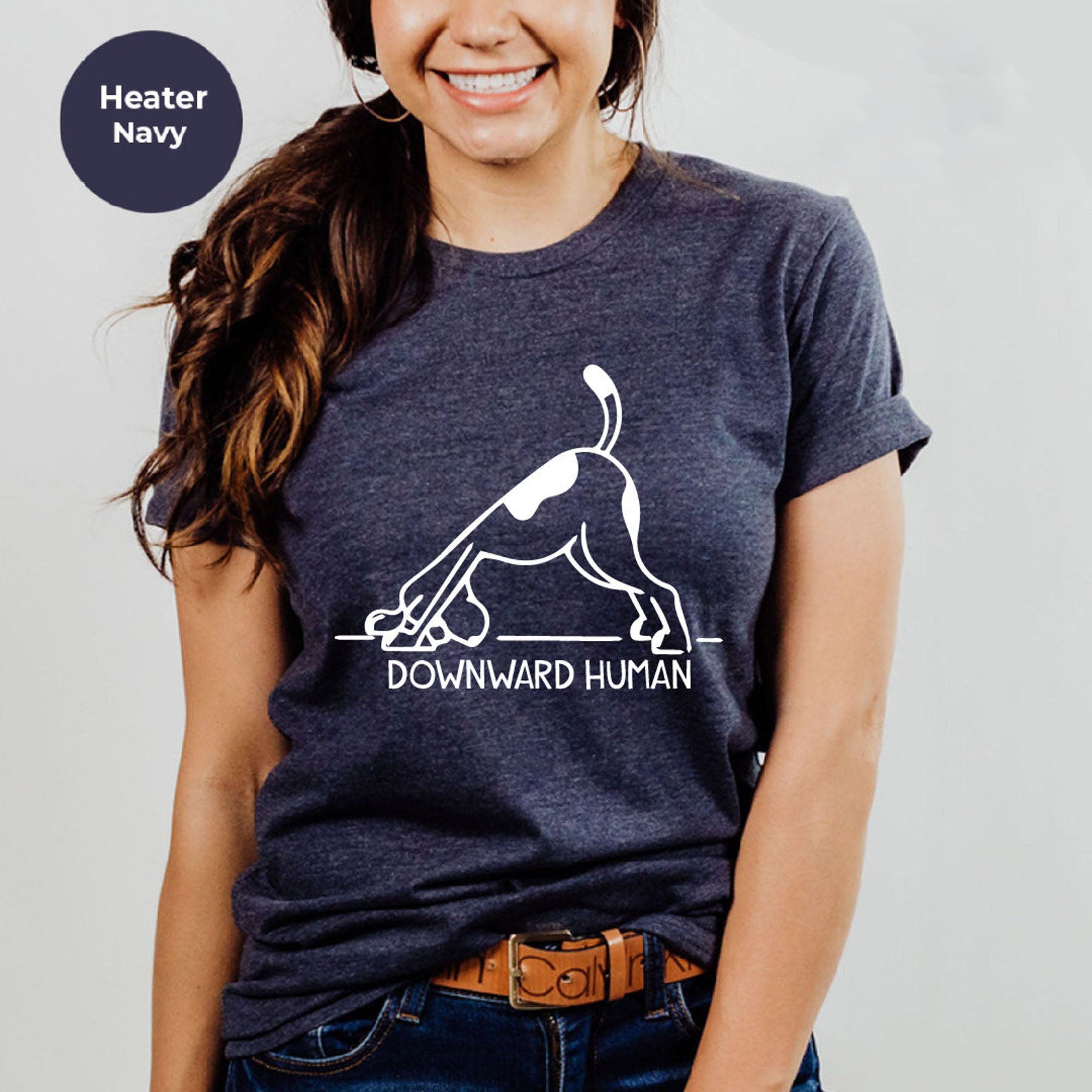 Dog Lover Yoga T-shirt