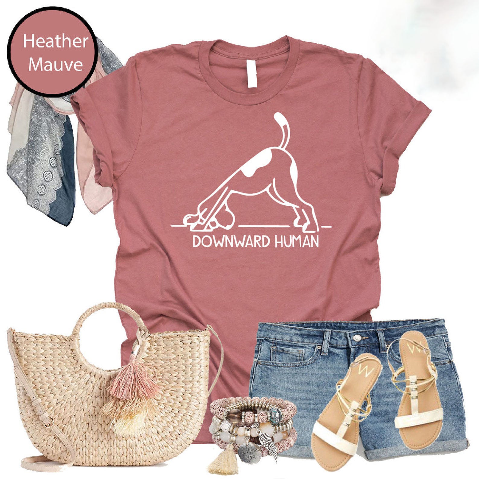 Dog Lover Yoga T-shirt