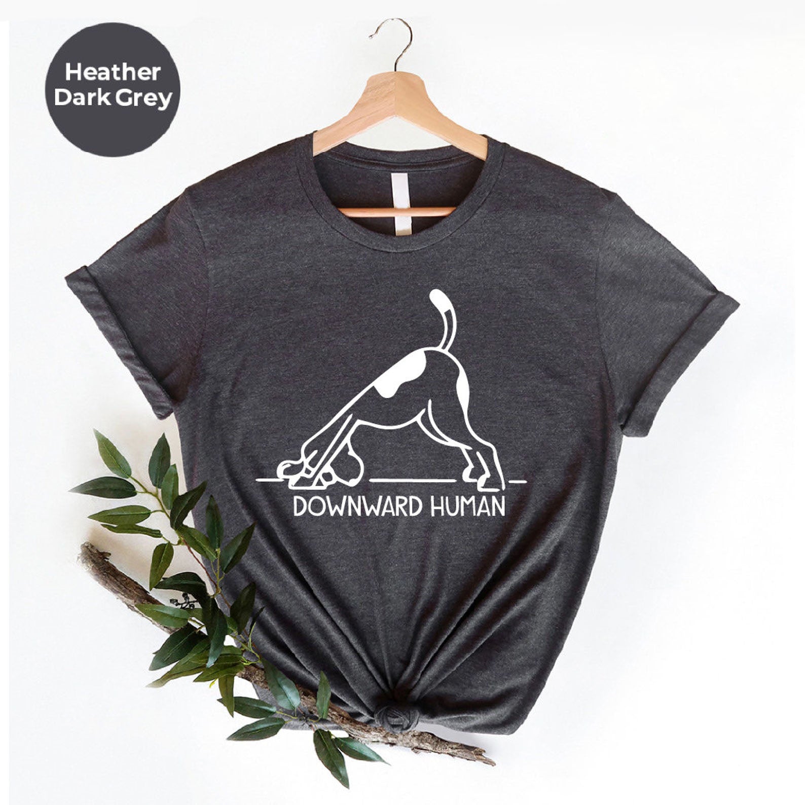 Dog Lover Yoga T-shirt