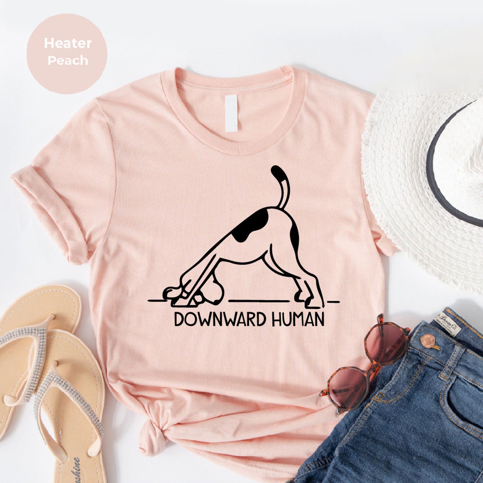 Dog Lover Yoga T-shirt