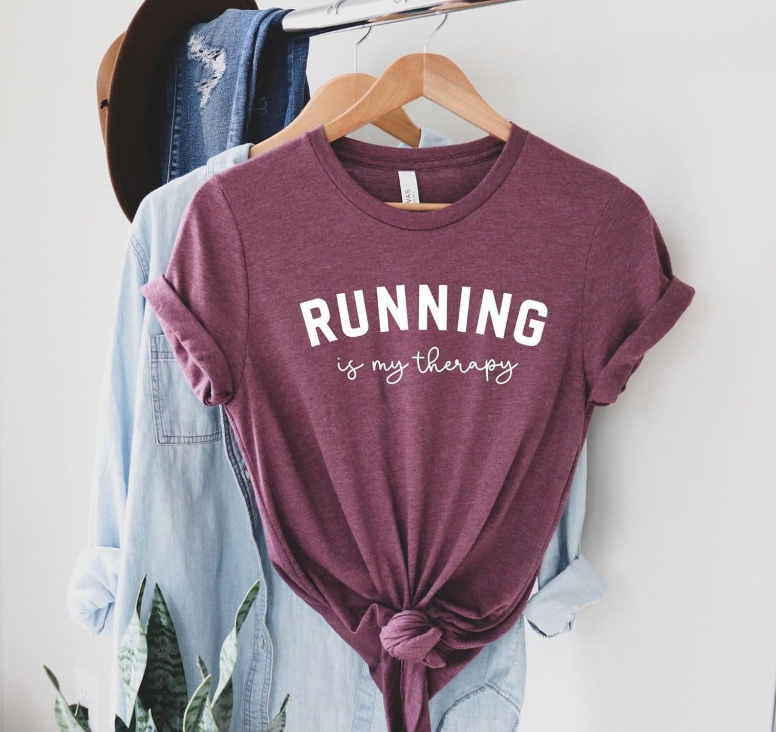 Running is My Therapy Shirt
