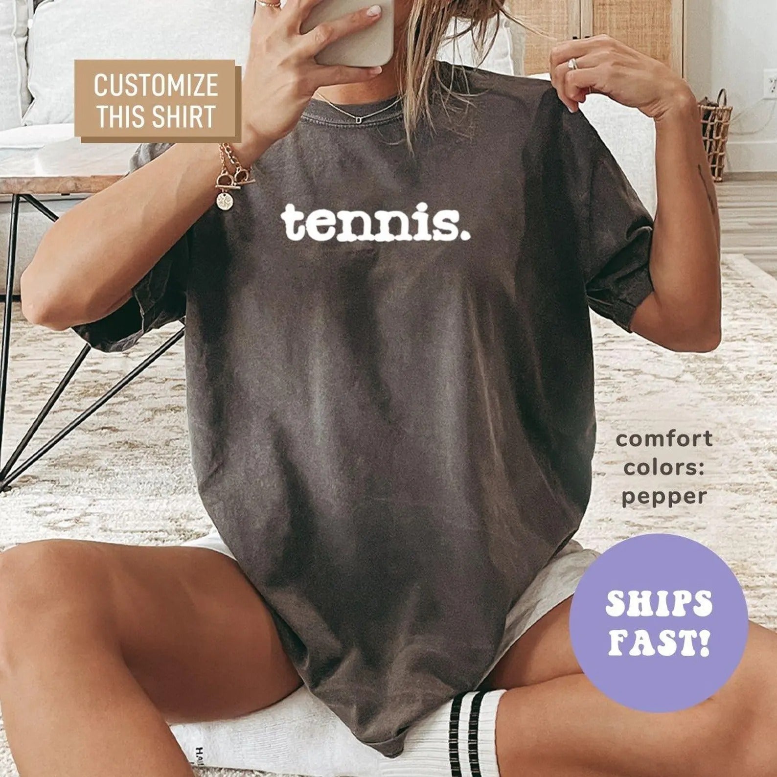 Comfort Colors® Retro Tennis T-shirt