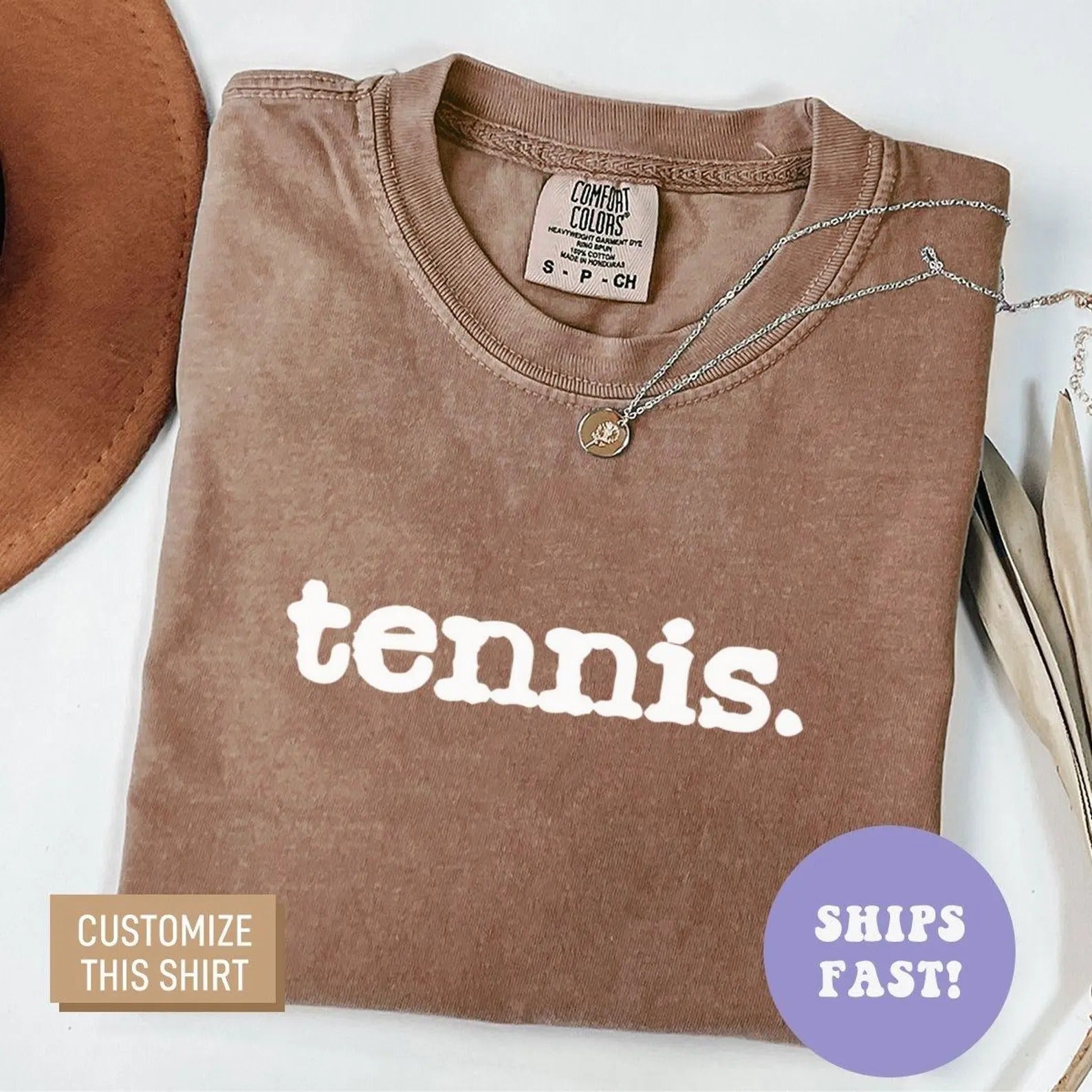 Comfort Colors® Retro Tennis T-shirt