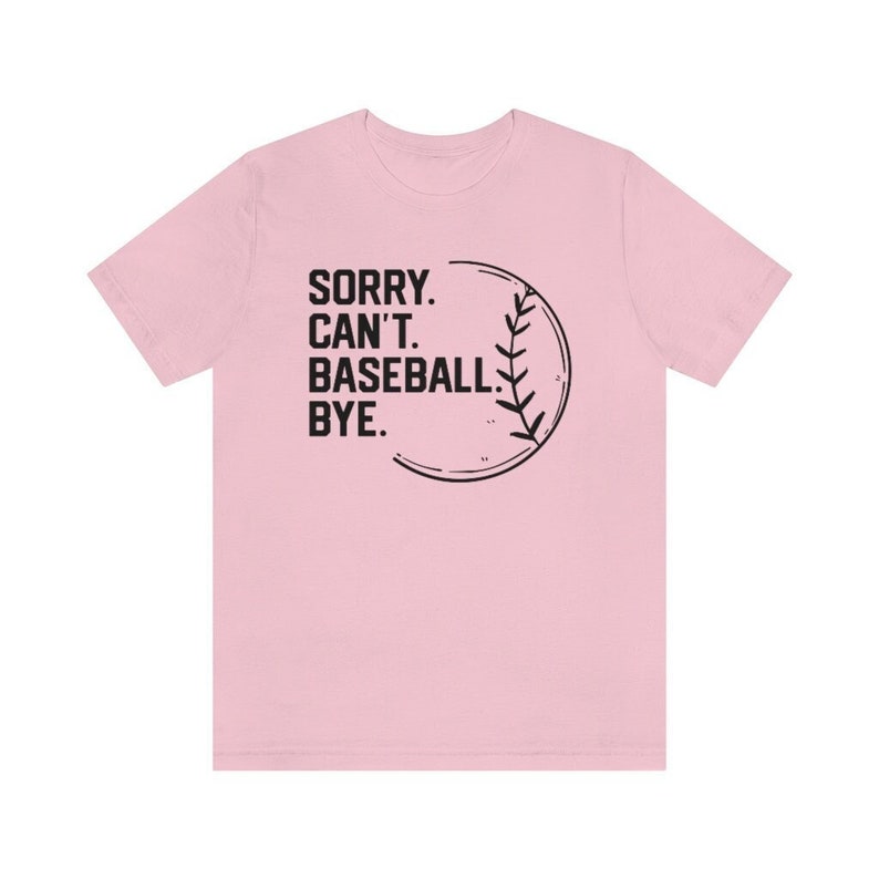 Game day vibes sorry can't baseball bye T-shirts