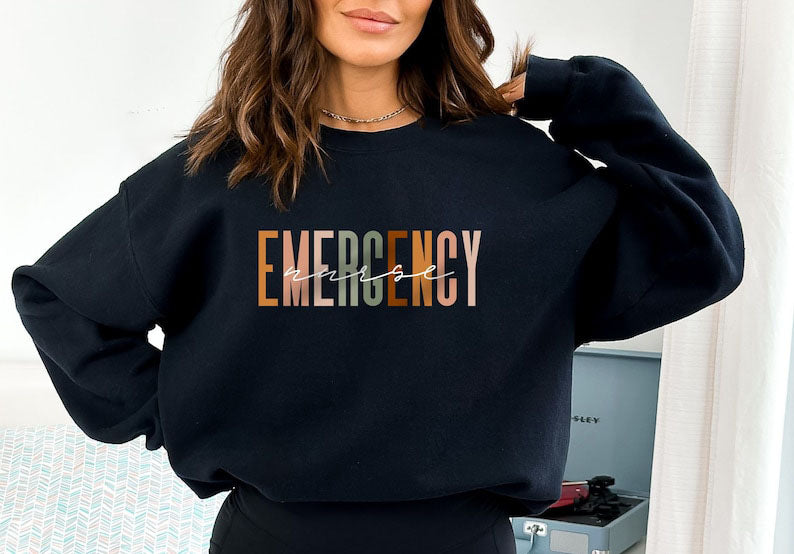 Emergency Nurse Sweatshirt