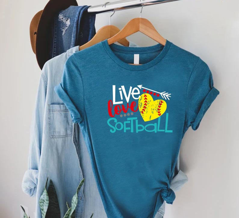 Live Love Softball Tshirt