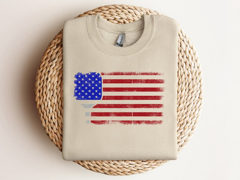 American Flag Pickleball Sweatshirt