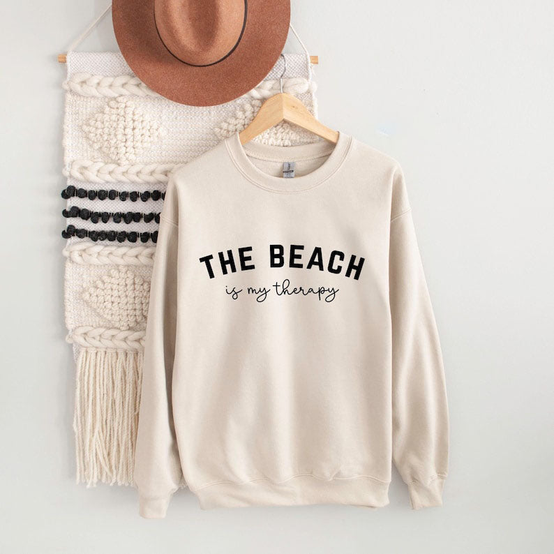 The Beach Is My Therapy Sweatshirt