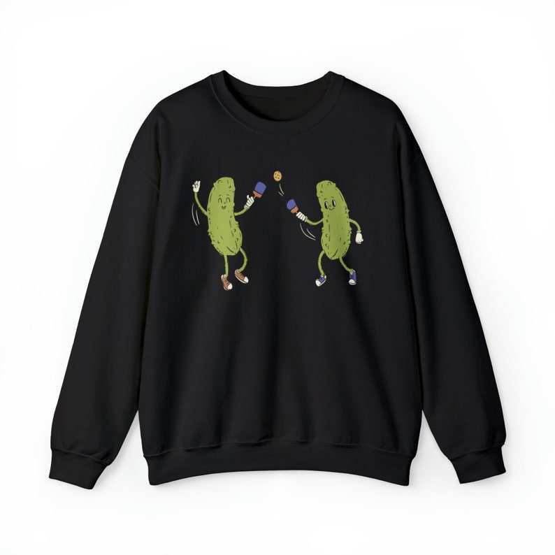 Pickle Playing Pickleball Player Sweatshirt