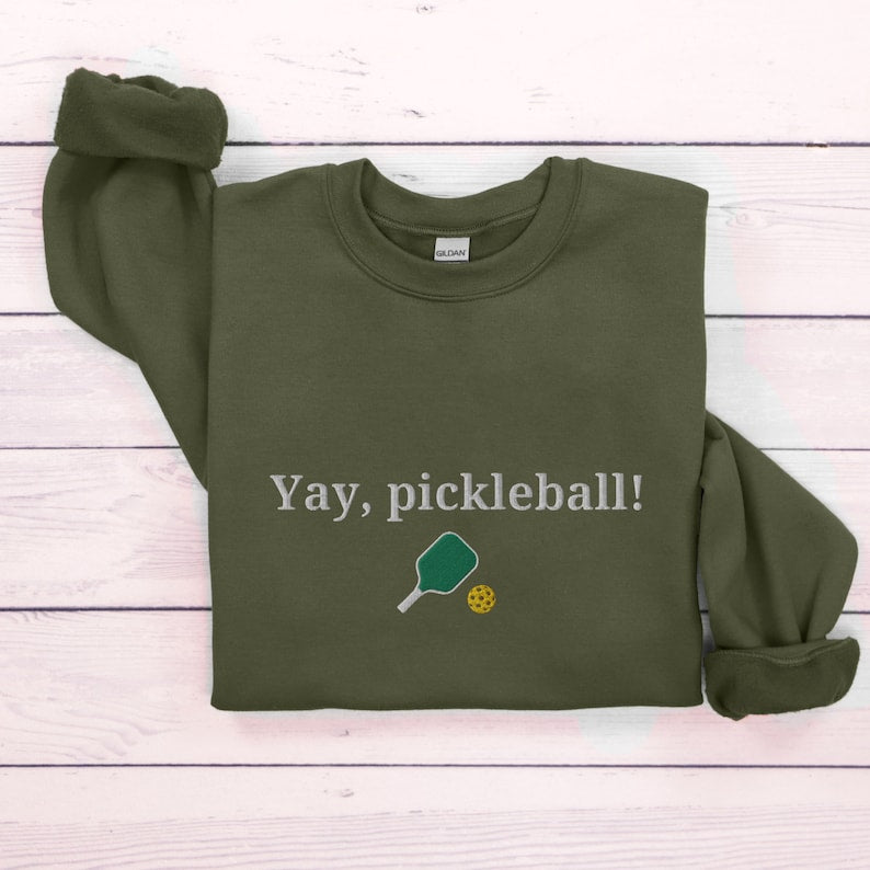 Yay Pickleball Day Sweatshirt