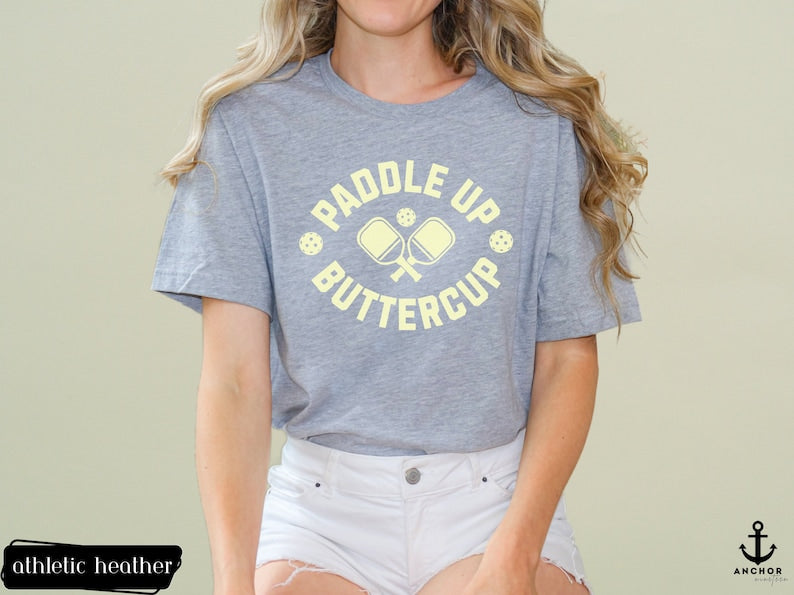 Paddle Up Buttercup Pickleball T-Shirt