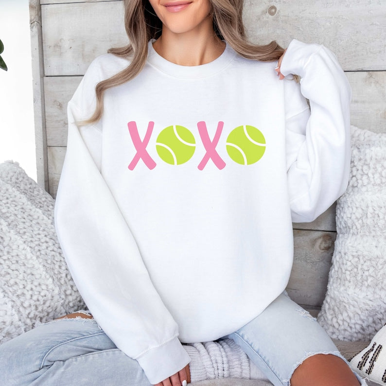 XOXO Tennis Sweatshirt