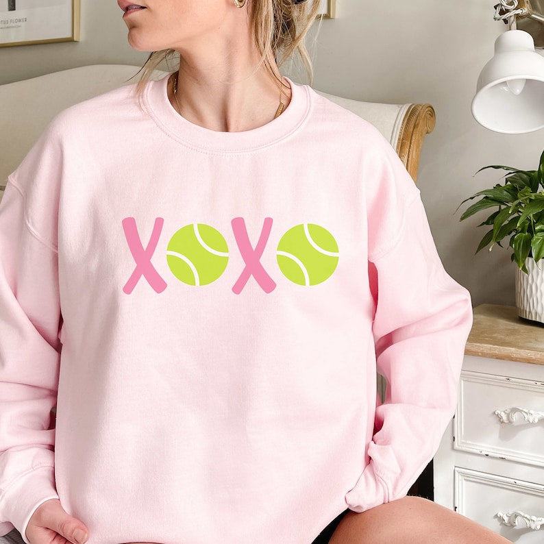 XOXO Tennis Sweatshirt