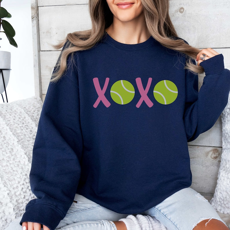 XOXO Tennis Sweatshirt
