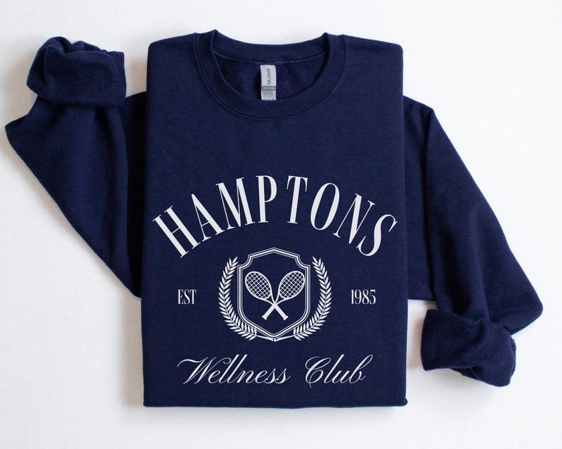 Hamptons Wellness Club Tennis  Sweatshirt