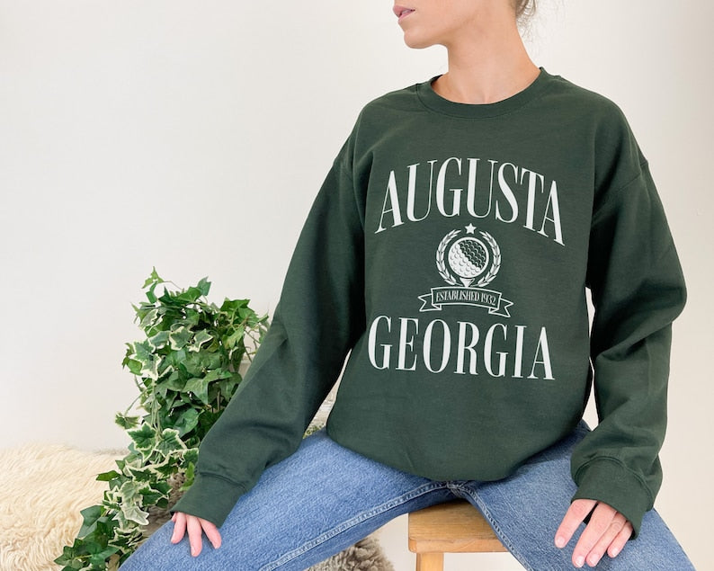 Augusta Georgia Golf Sweatshirt