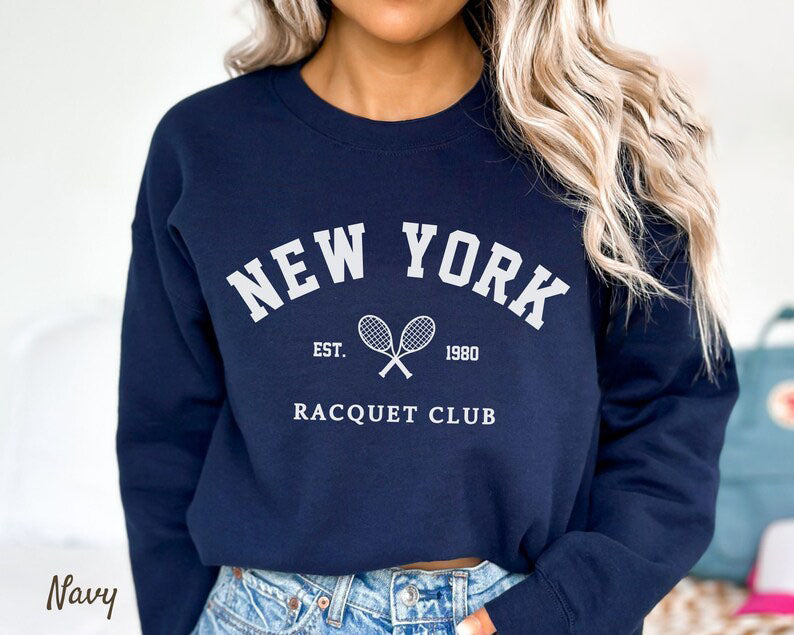 New York Racquet Club Tennis Sweatshirt