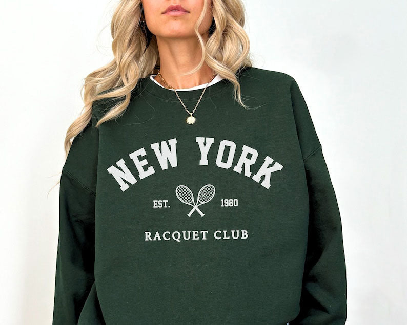 New York Racquet Club Tennis Sweatshirt
