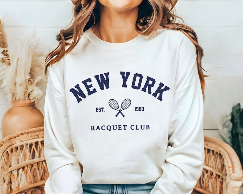New York Racquet Club Tennis Sweatshirt