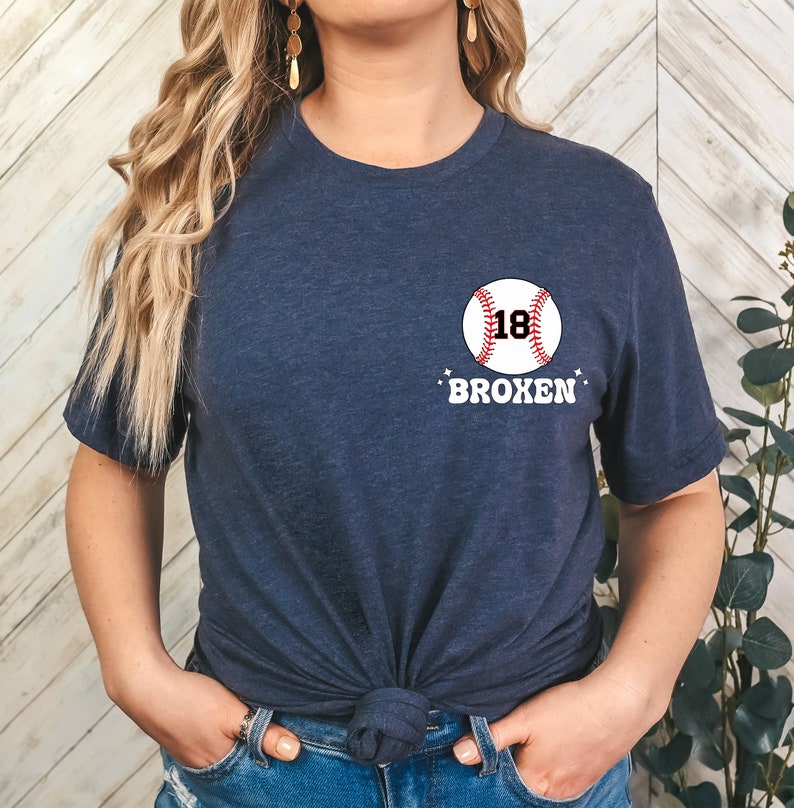 In My T - Ball Mom Era T-Shirt,Customized Your Name And Number