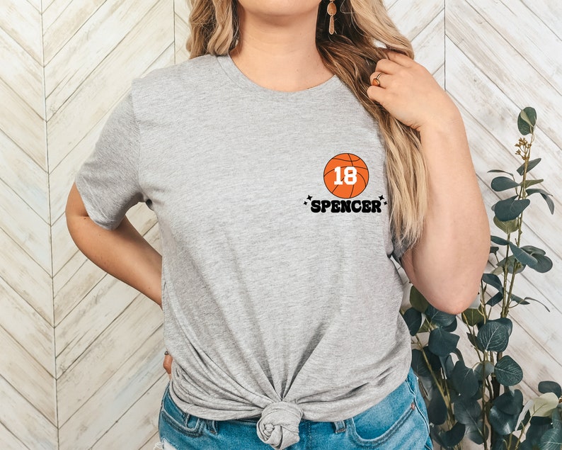 In My Basketball Mom Era T-Shirt,Customized Your Name And Number