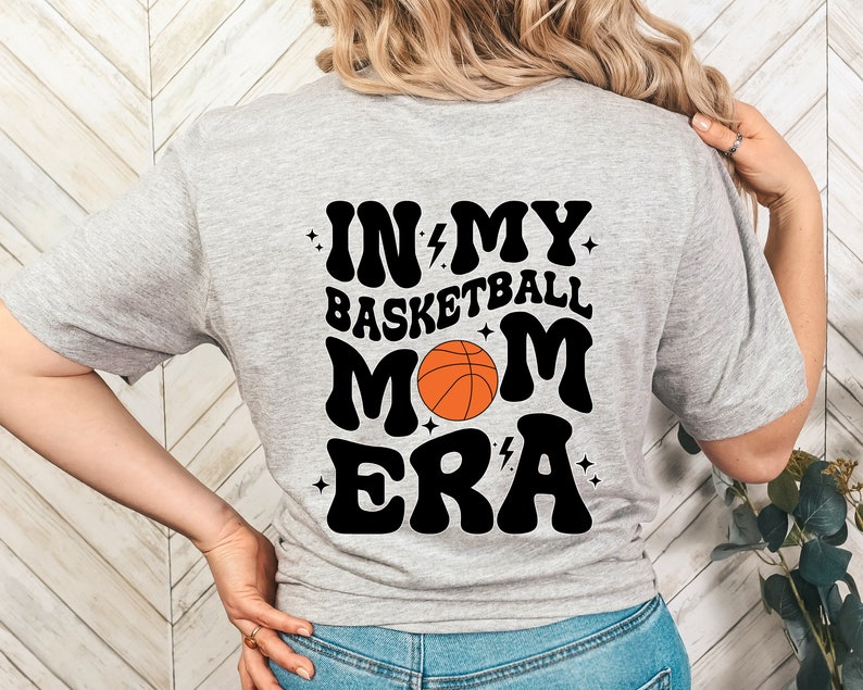 In My Basketball Mom Era T-Shirt,Customized Your Name And Number