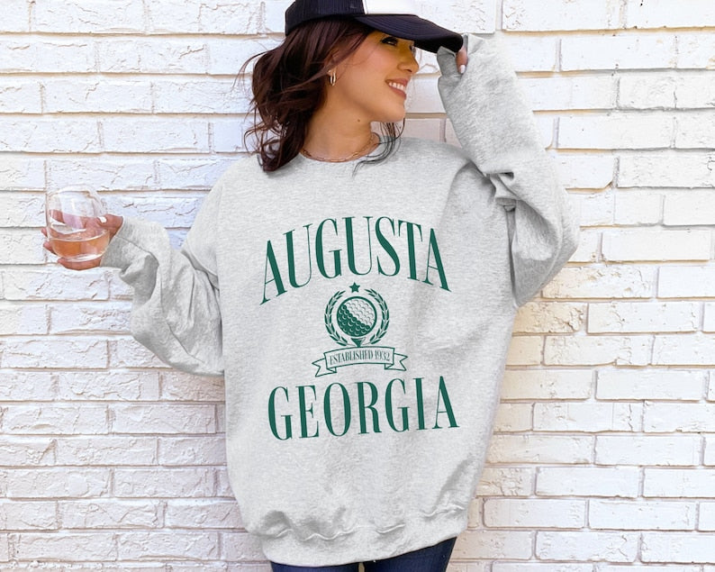 Augusta Georgia Golf Sweatshirt