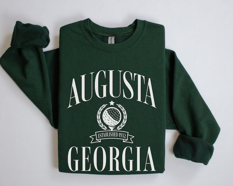 Augusta Georgia Golf Sweatshirt