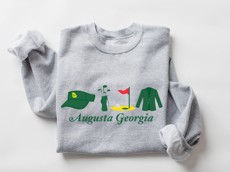 Augusta National Masters Golf Club Inspired Queen Sweatshirt