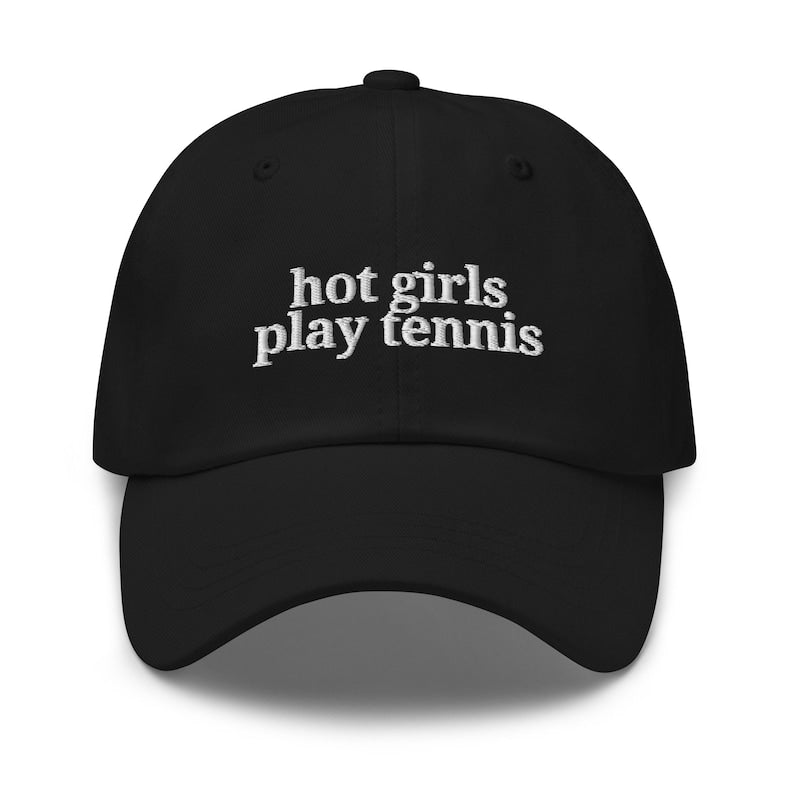 Printed Hot Girls Play Tennis Hat