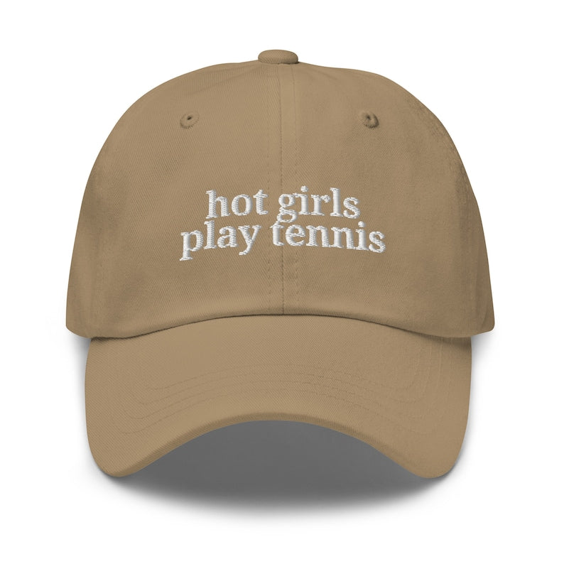 Printed Hot Girls Play Tennis Hat