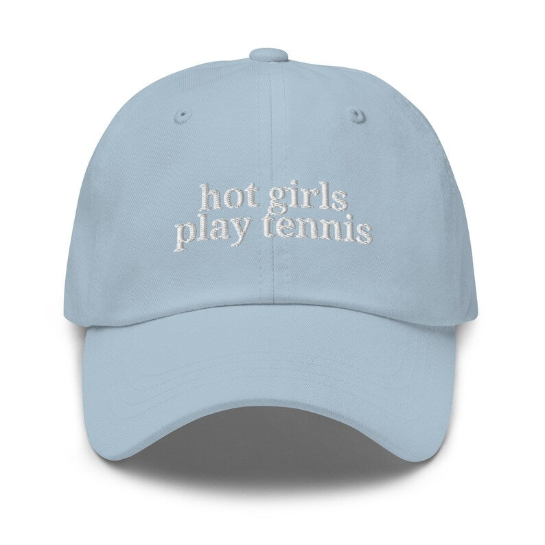 Printed Hot Girls Play Tennis Hat