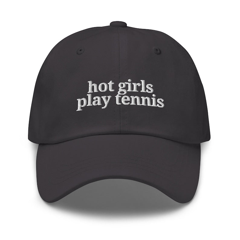 Printed Hot Girls Play Tennis Hat