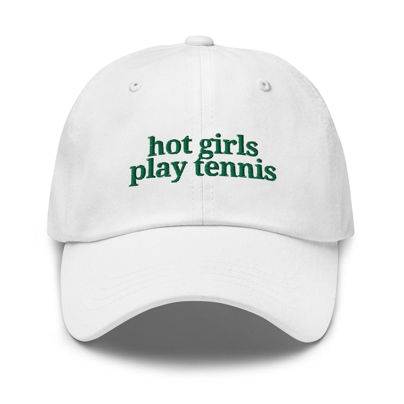 Printed Hot Girls Play Tennis Hat