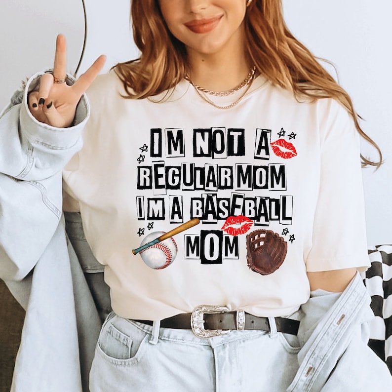 I’m Not Regular Mom I’m A Baseball Mom T-Shirt