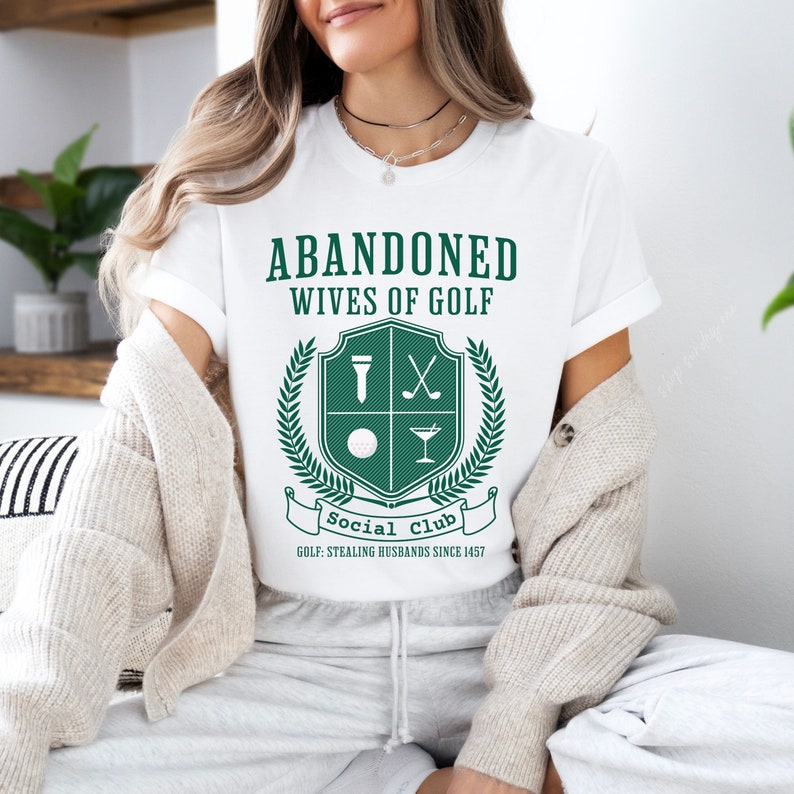 Abandoned Wives Of Golf T-shirt