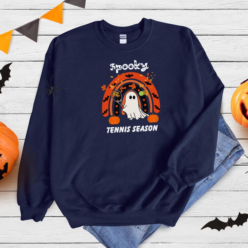 Spooky Tennis Season Sweatshirts